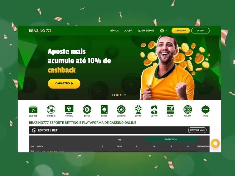 Register at Brazzino 777 Casino